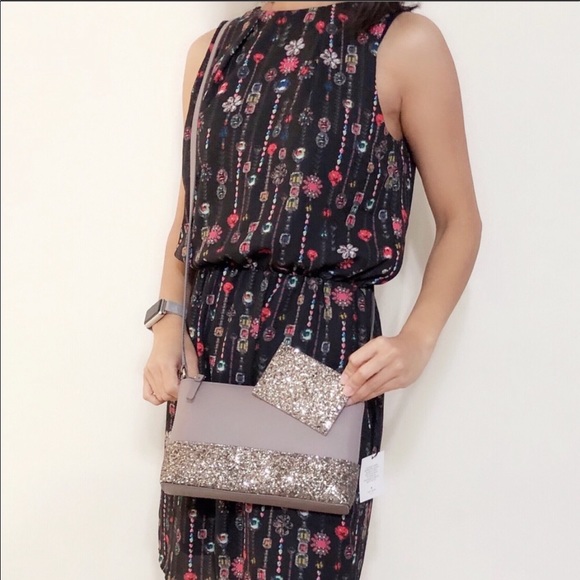 NWT Kate Spade Greta Court Ramey Glitter Crossbody - Picture 8 of 8